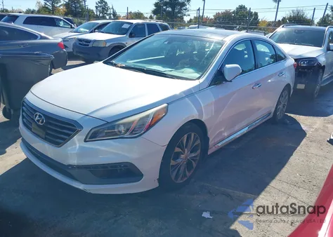 2015 Hyundai Sonata Limited 2.0T from USA, damaged, VIN 5NPE34AB7FH254756